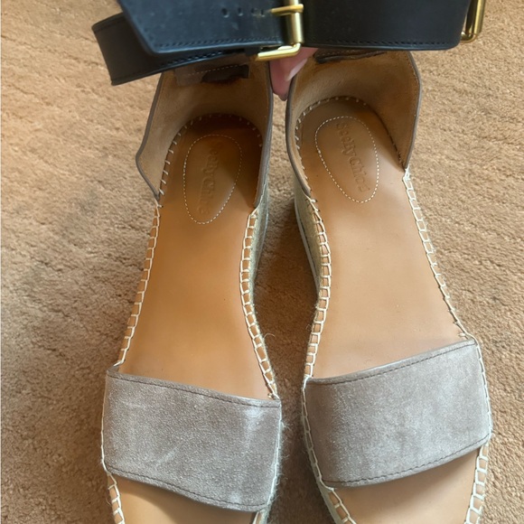 SEE BY CHLOE glyn platform sandal. Worn only once, in great condition - Picture 10 of 12